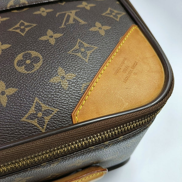 PEGASE 45 Monogram Coated Canvas Brown