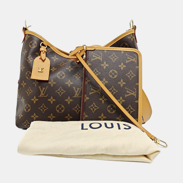 CARRYALL PM Monogram Coated Canvas Brown