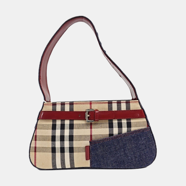 Canvas Top Handle Bag Beige