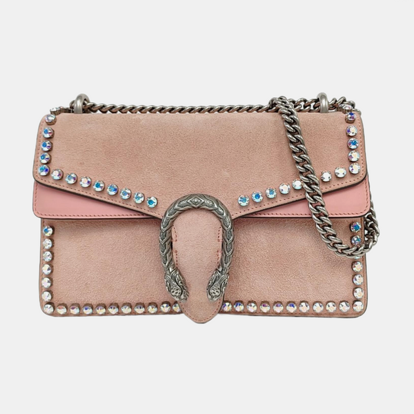 Dionysus Small Suede Beige