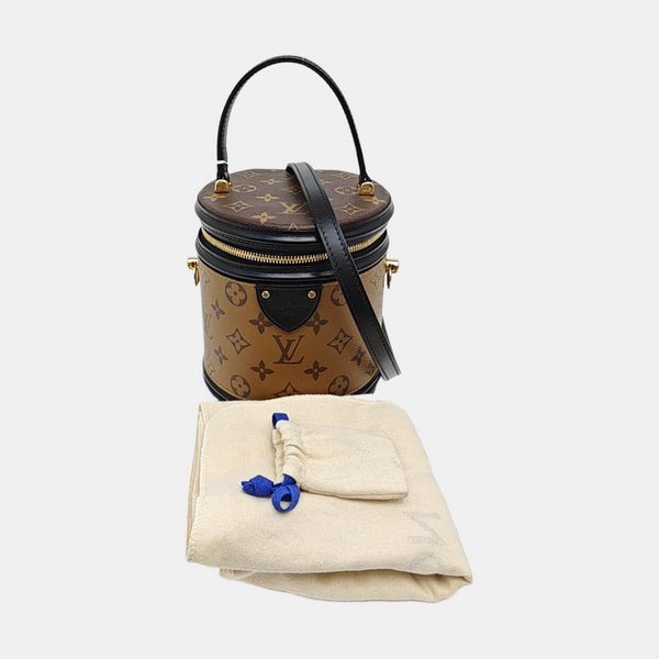 CANNES PM Monogram Coated Canvas Brown