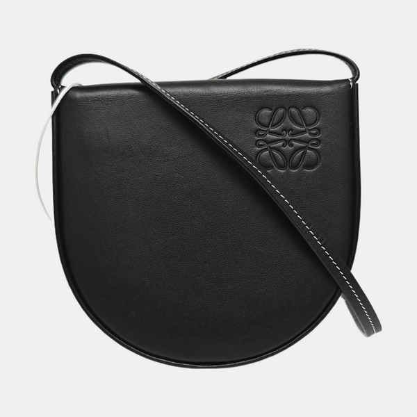 Heel Small Calfskin Black