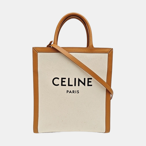 CABAS CELINE Small Canvas White