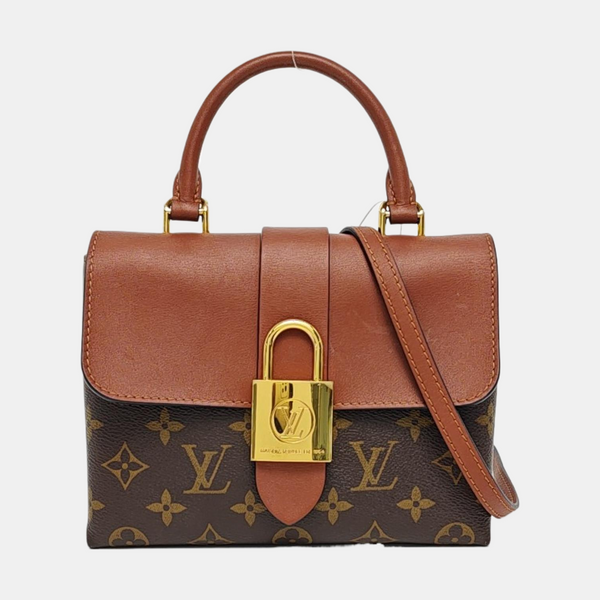 Authenticated pre-owned LOCKY BB Monogram Coated Canvas Brown - Shoulder Bag at Looply