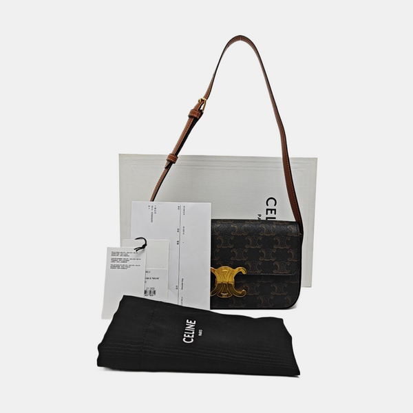 TRIOMPHE Teen Coated Canvas Black