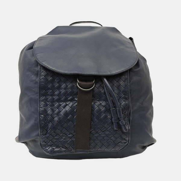 Calfskin Backpack Blue