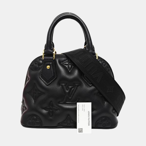 ALMA BB Quilted Calfskin Black
