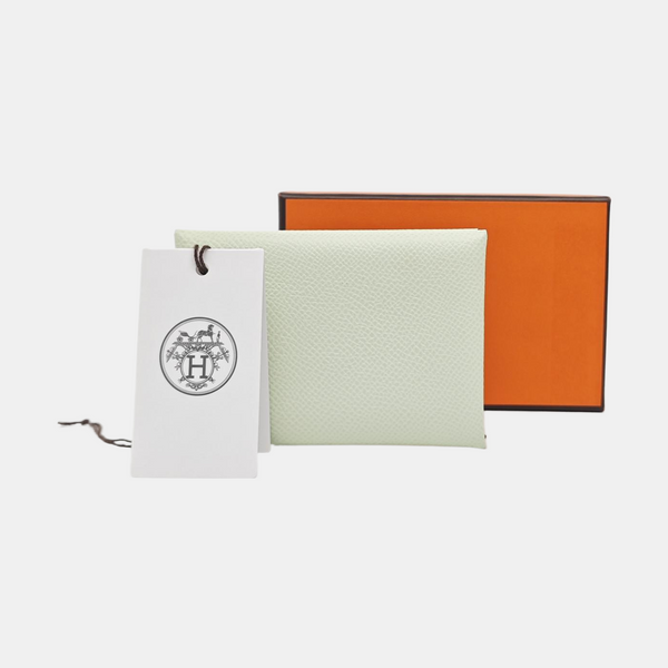 Calvi Mini Epsom Green Wallet