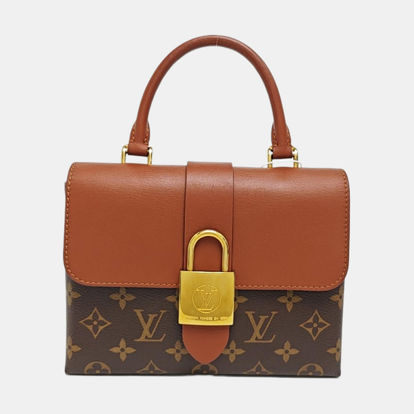 LOCKY BB Monogram Coated Canvas Brown