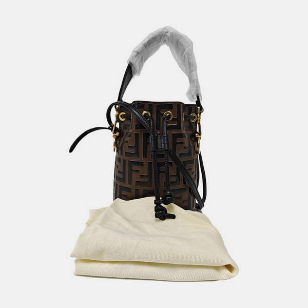 Mon Tresor Mini Monogram Calfskin Brown