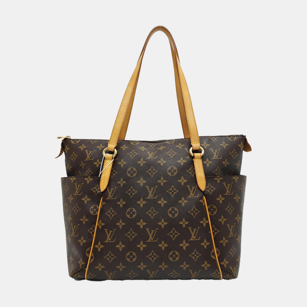 TOTALLY MM Monogram Coated Canvas Brown