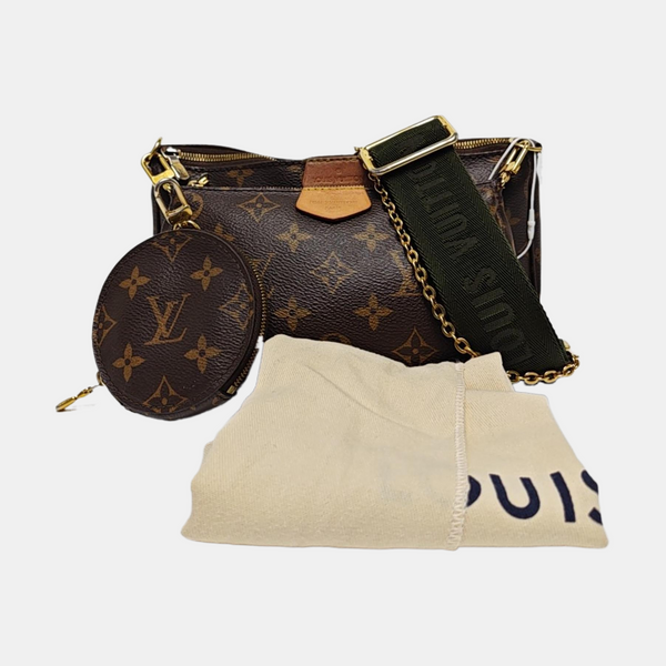 MULTI Monogram Coated Canvas Brown