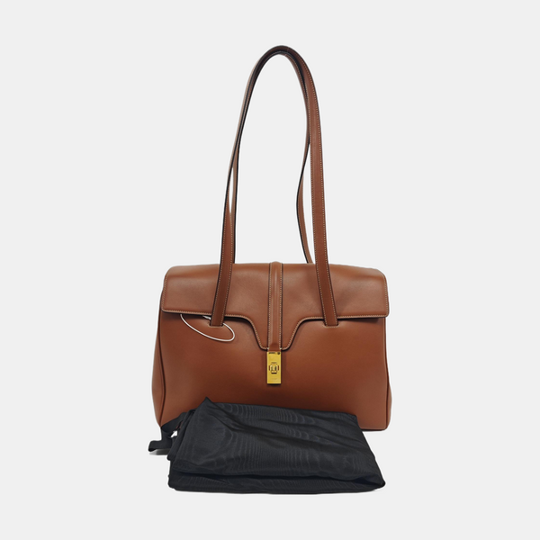 16 Medium Calfskin Brown