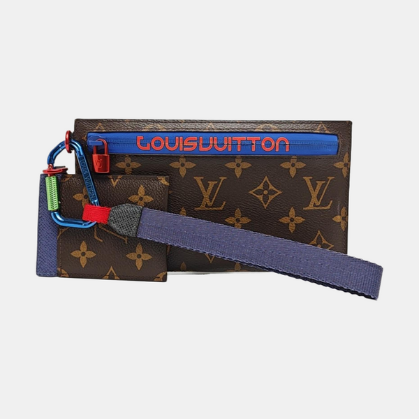 Monogram Coated Canvas Brown