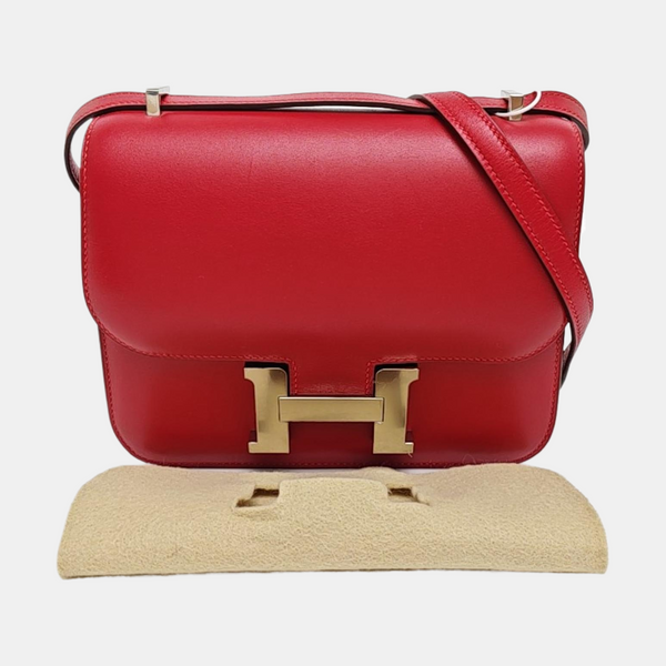 Constance 18 Box Calf Red