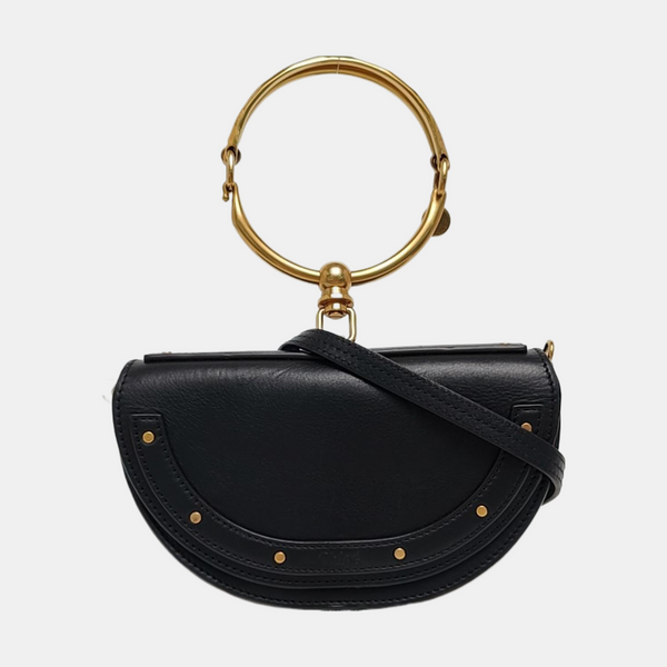 Nile Small Calfskin Black