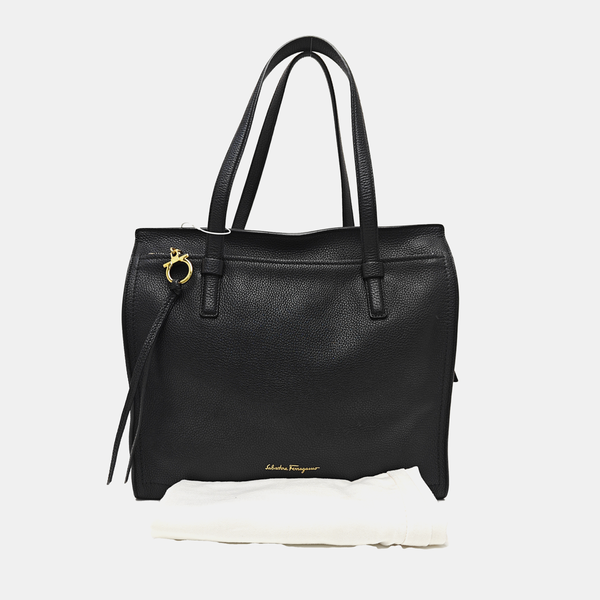 Amy Large Calfskin Black