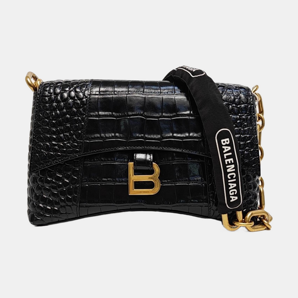 Downtown Super Mini Calfskin Black
