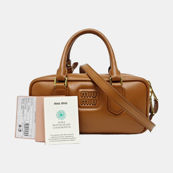 Arcadie Small Calfskin Brown