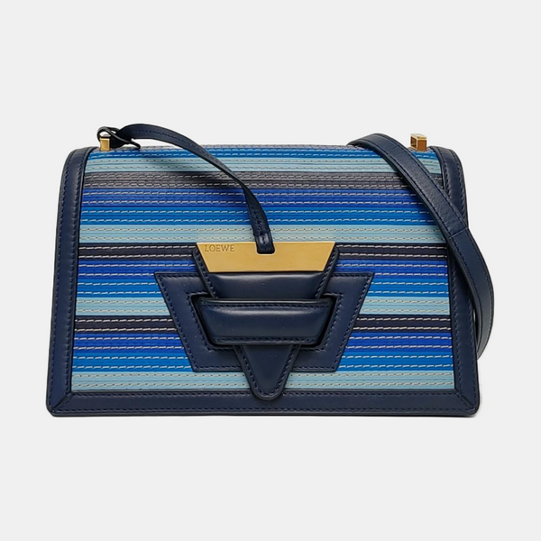 Barcelona Quilted Calfskin Blue