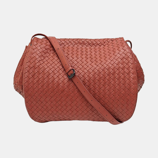 Calfskin Shoulder Bag Red