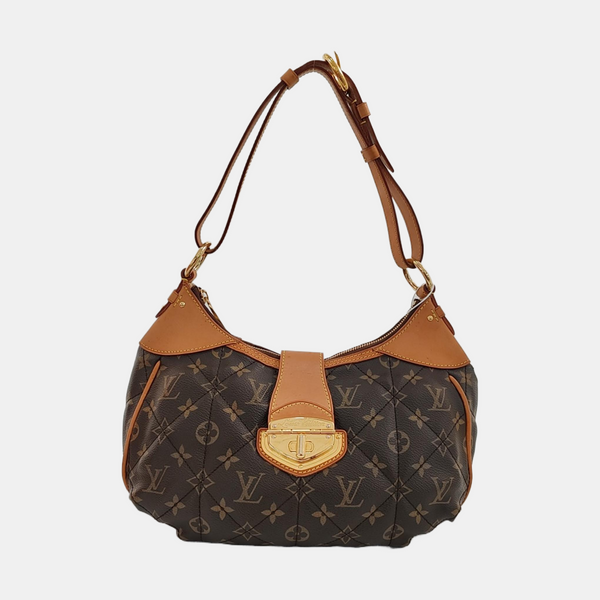 ETOILE CITY PM Monogram Coated Canvas Brown