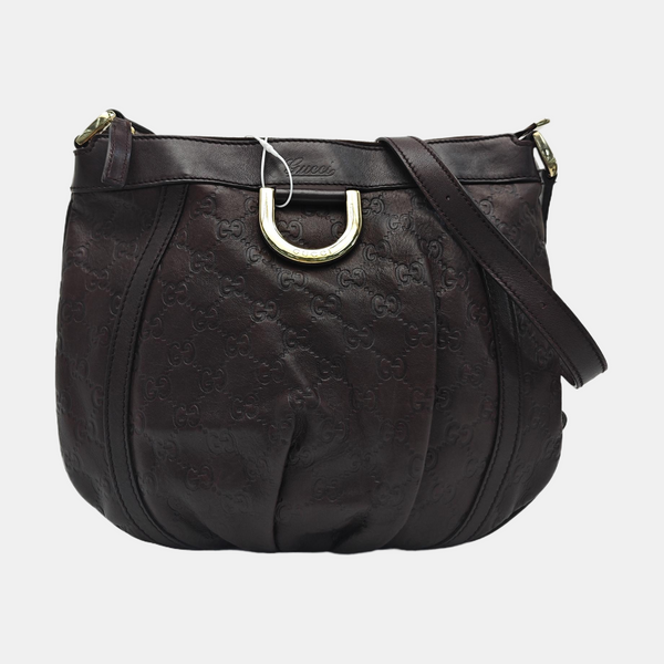 Abbey Monogram Calfskin Brown