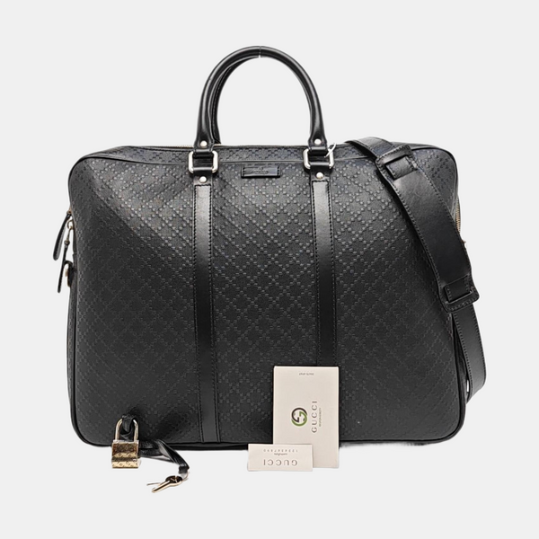 Calfskin Shoulder Bag Black