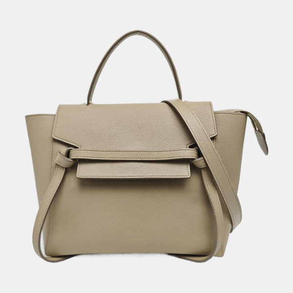 BELT Micro Calfskin Beige