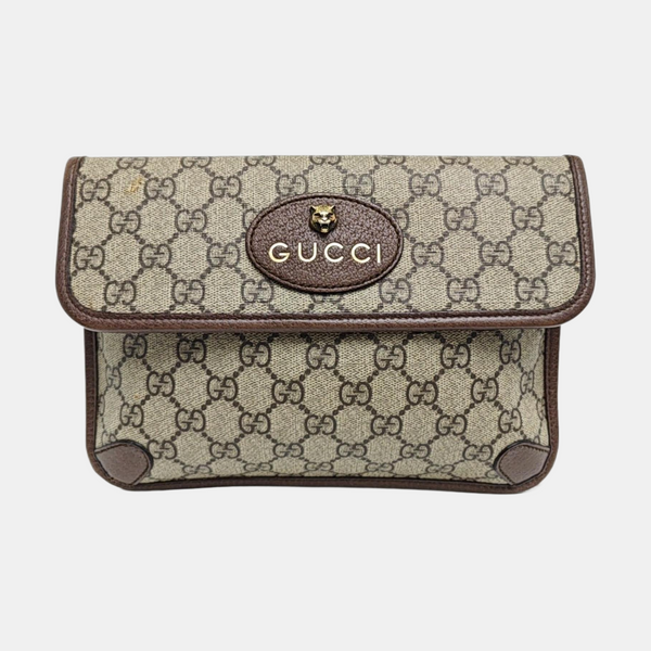 Neo Vintage Monogram Coated Canvas Beige