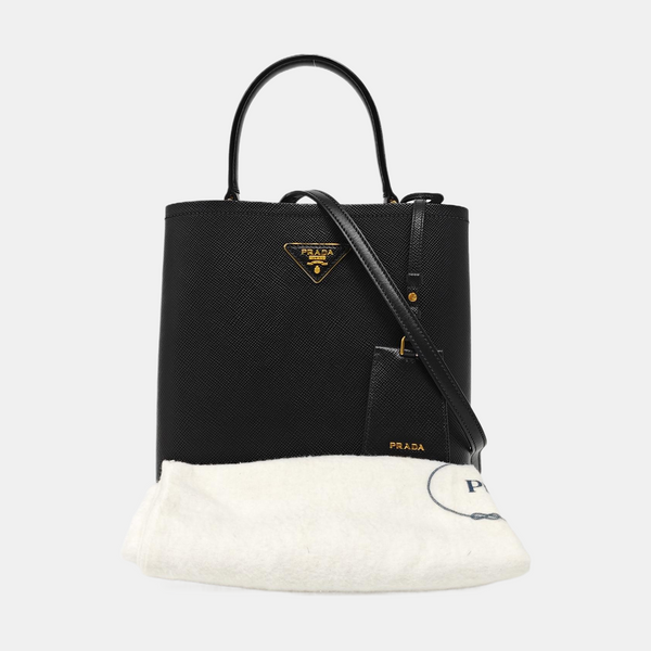 Panier Small Calfskin Black