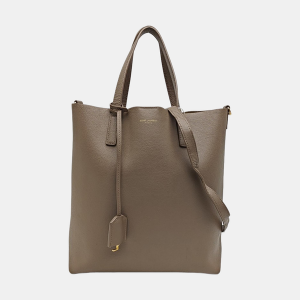 SHOPPING BAG Calfskin Brown