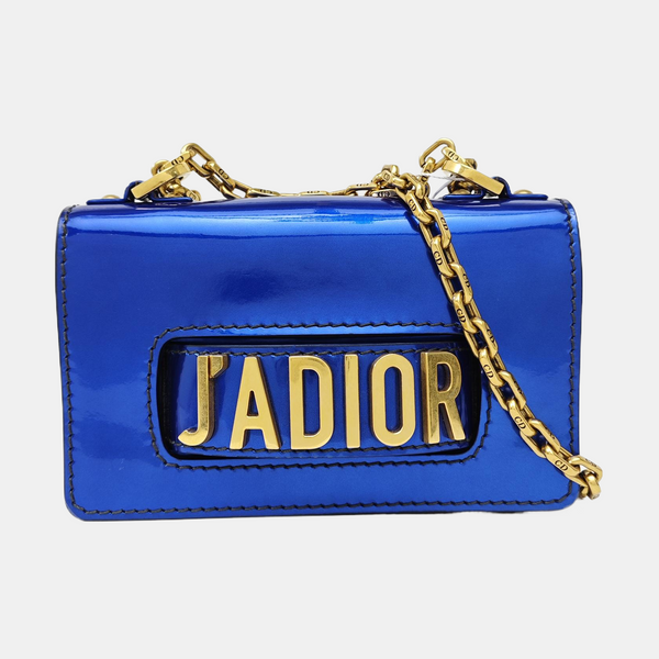 J'adior Patent Leather Blue