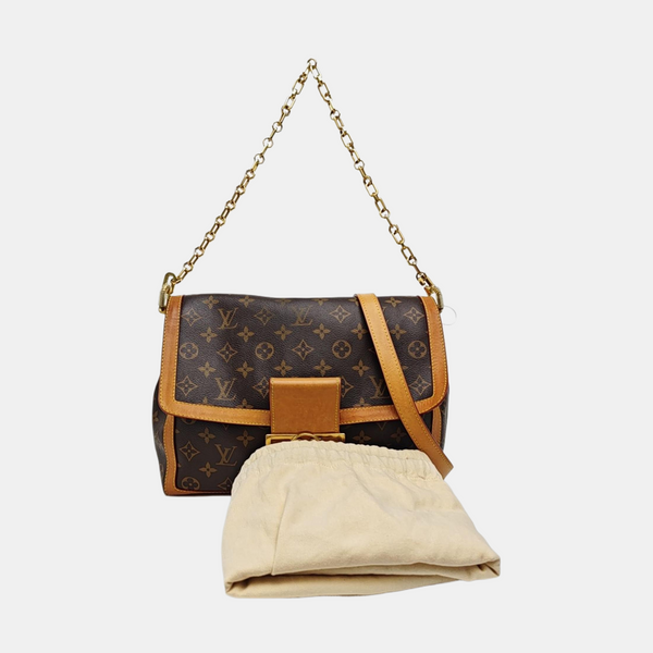 DAUPHINE Coated Canvas Brown