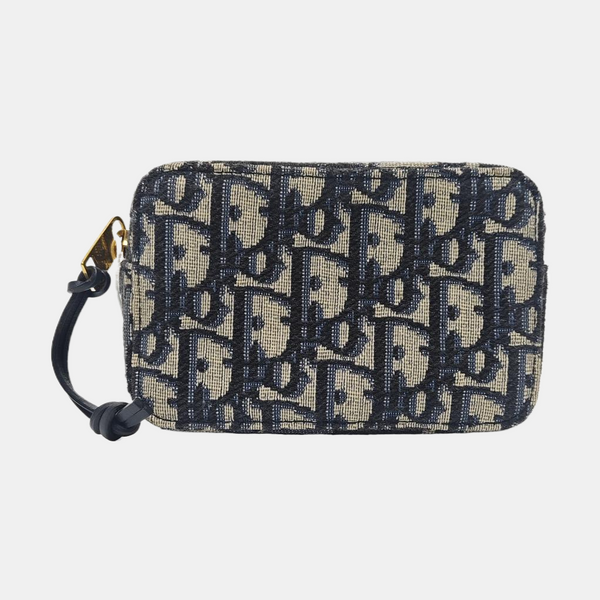 Oblique Canvas Belt Bag Beige