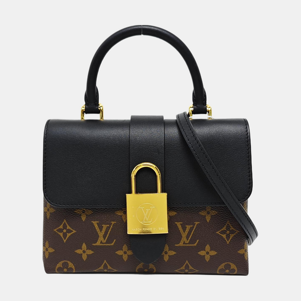 LOCKY BB Monogram Coated Canvas Brown