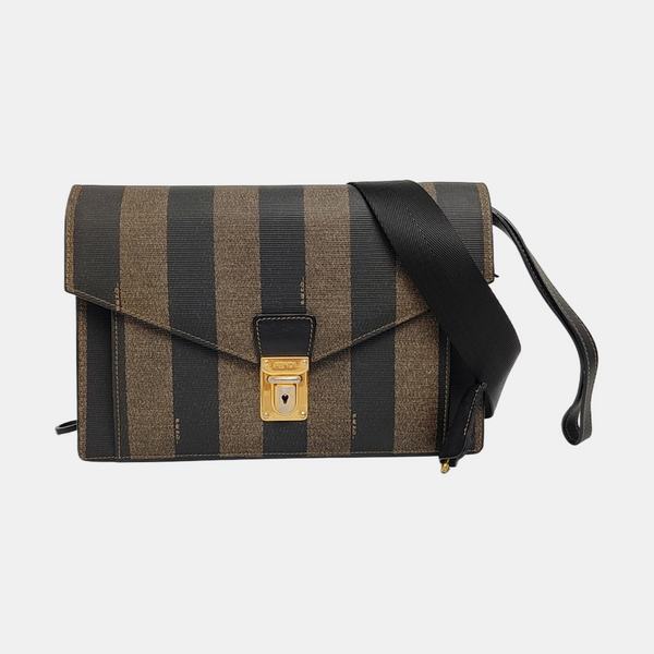 Pequin Coated Canvas Brown