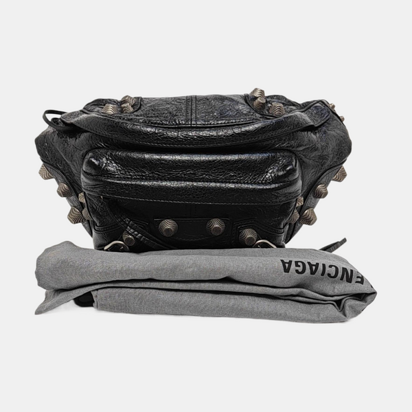 Le Cagole S Lambskin Black