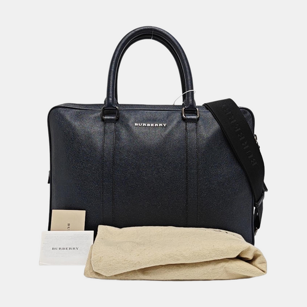 Calfskin Shoulder Bag Blue