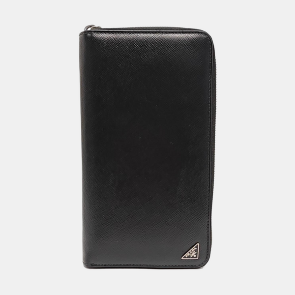 Saffiano Calfskin Wallet Black