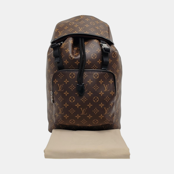 ZACK Monogram Coated Canvas Brown