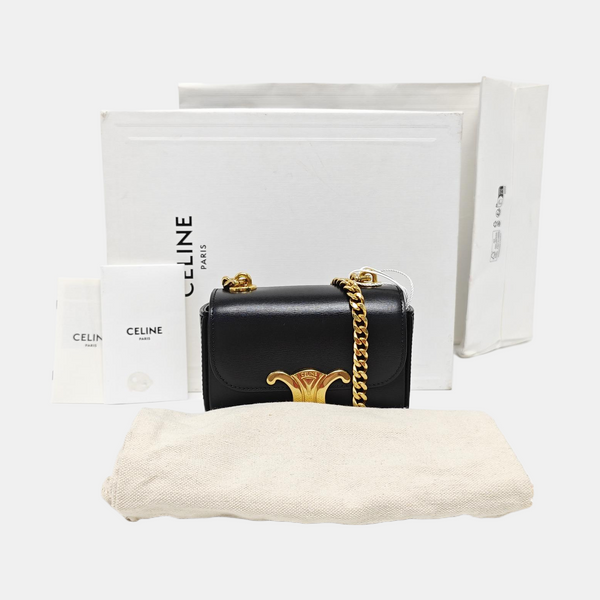 CLAUDE Mini Calfskin Black