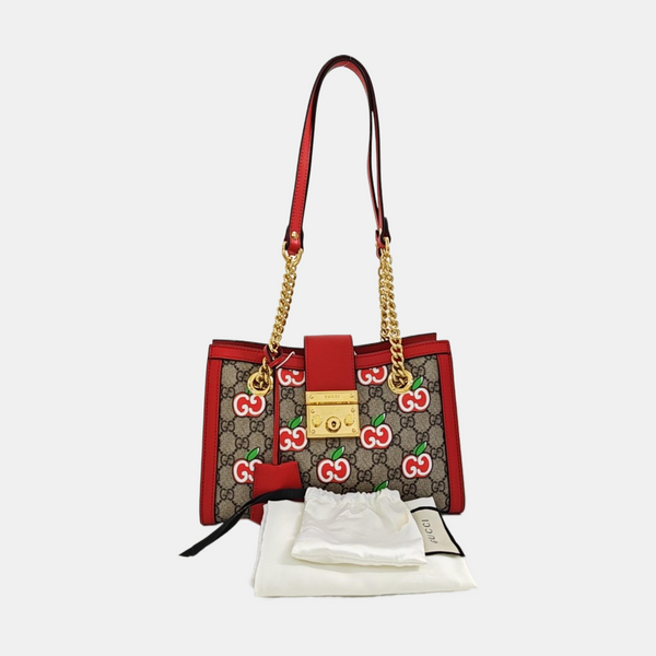 Padlock Small Monogram Coated Canvas Multicolor