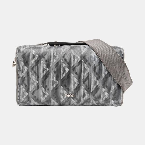Lingot Oblique Coated Canvas Gray