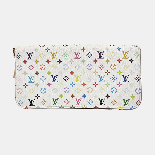 LV × TM INSOLITE Monogram Coated Canvas White Wallet