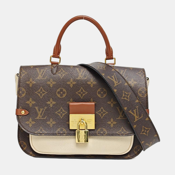 VAUGIRARD Monogram Coated Canvas Brown