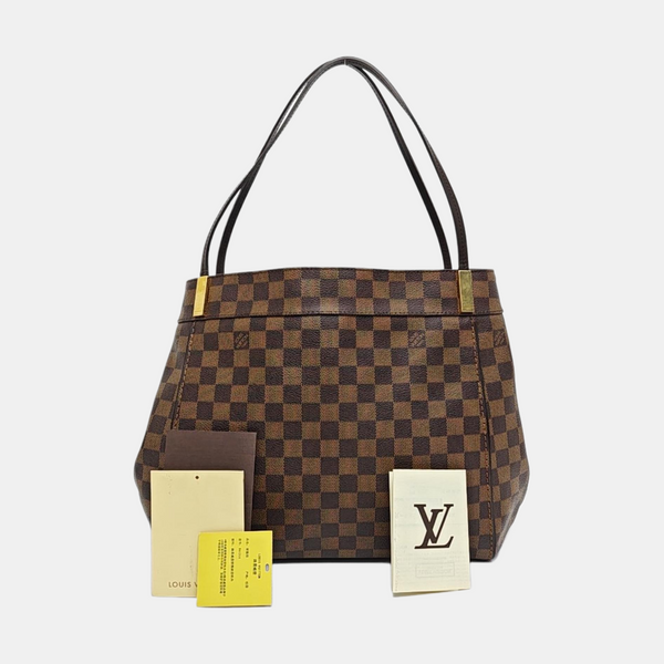 MARYLEBONE PM Damier Ebene Coated Canvas Brown