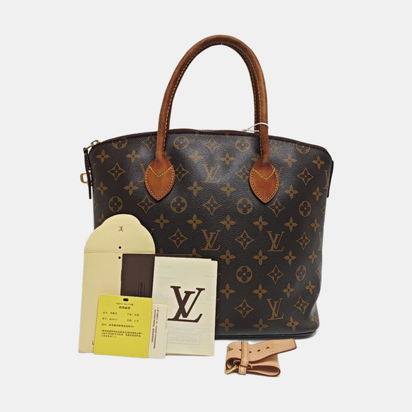 LOCKIT PM Monogram Coated Canvas Brown