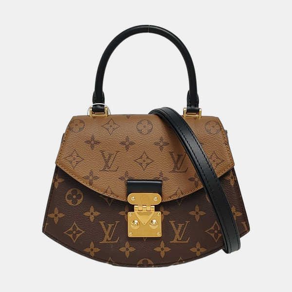 EDEN Monogram Coated Canvas Brown
