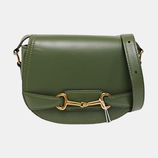 CRÉCY Small Calfskin Green